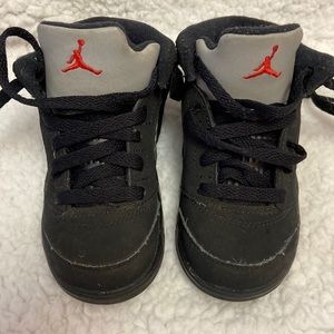 Nike Air Jordan High Tops Black Boys Size 6